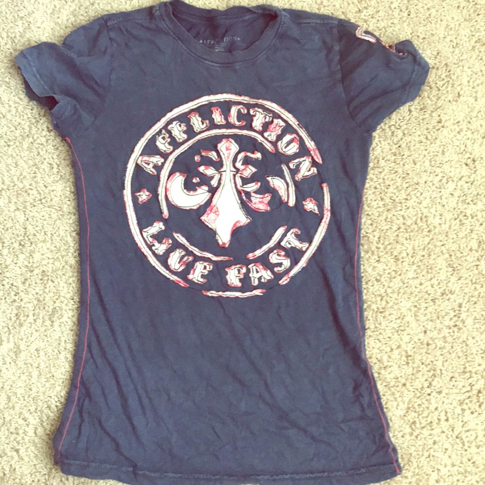 Affliction T-shirt. Size s